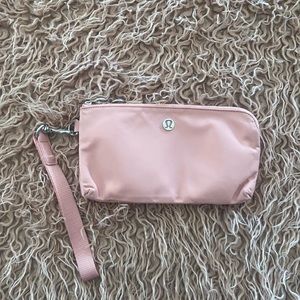 Lululemon curved wristlet